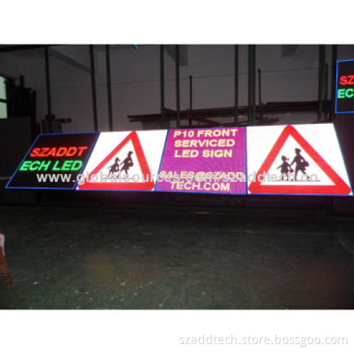 USA LED Display for Traffic Sign Use, 110V AC, 50/60Hz Input Power